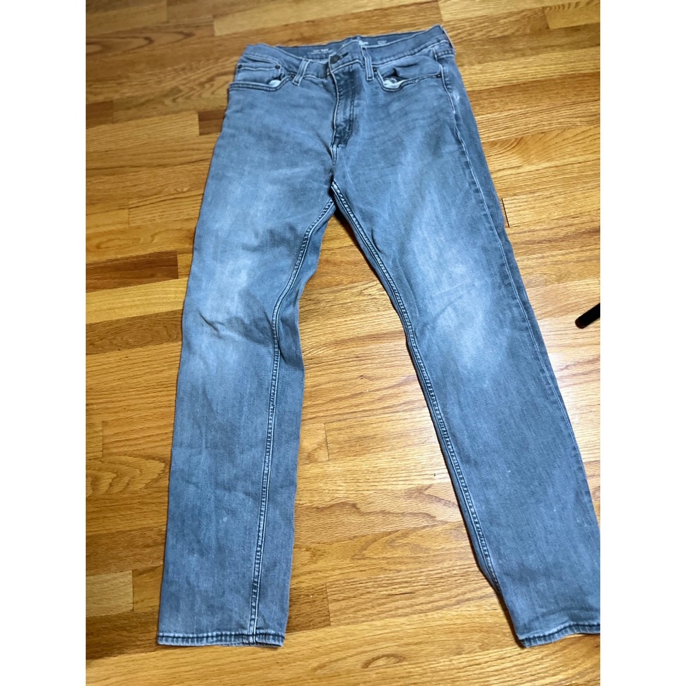 Goodfellow & Co Mens Straight Fit Denim Jeans - Gray Wash Casual Pants 34x32
